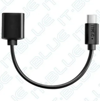 Cabo USB Fêmea+Type-C (OTG)