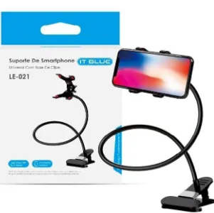 Suporte de smartphone universal com base de clipe