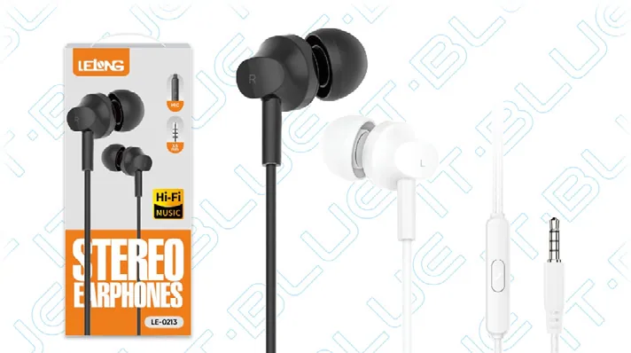 Fones de ouvido stereo