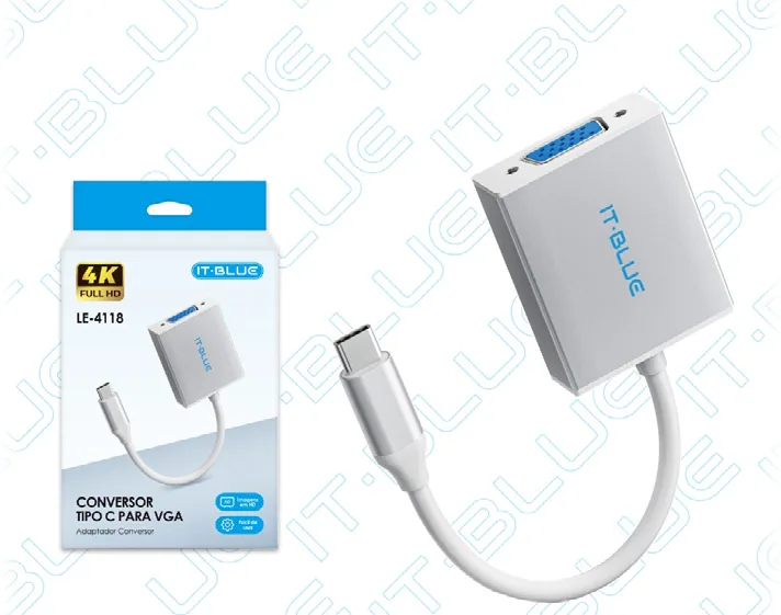 Conversor Tipo-C para VGA