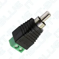 Conector RCA Macho com Borne