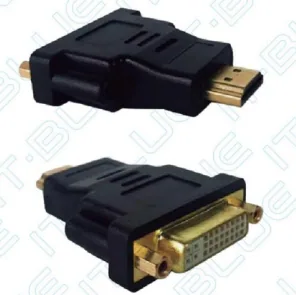 DVI Fêmea para HDMI Macho