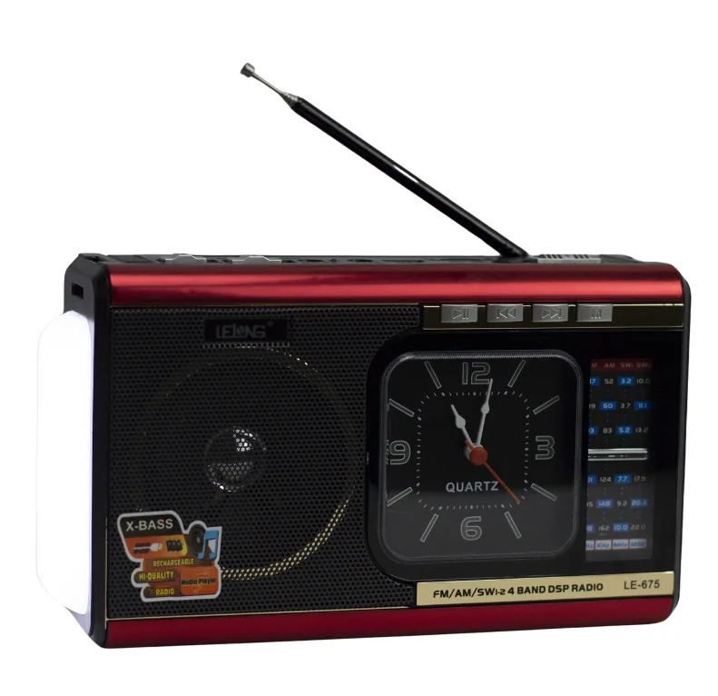 Rádio AM/FM/SW de 4 bandas