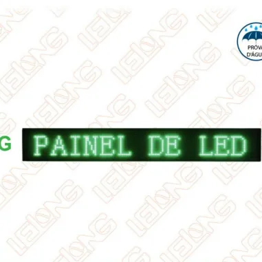 Painel de LED 130 x 20cm